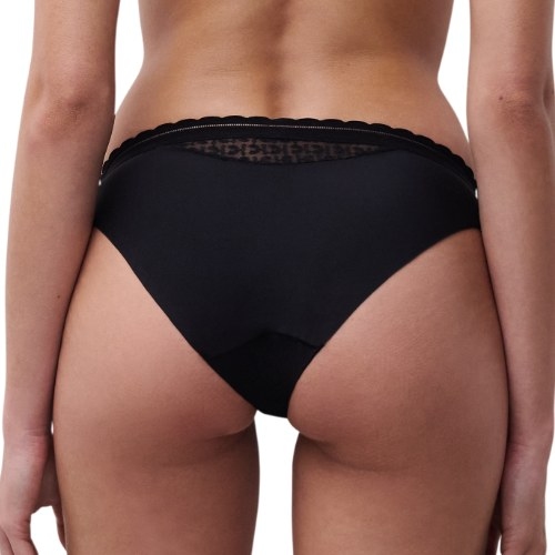 Chantelle Monogram noir slip