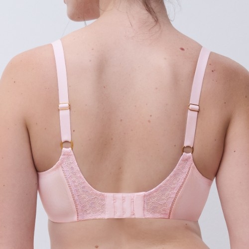 Chantelle Monogram rose soutien-gorge sans forme
