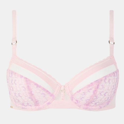 Chantelle Monogram rose soutien-gorge sans forme