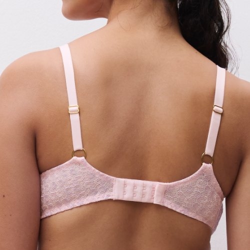 Chantelle Monogram rose soutien-gorge rembourré