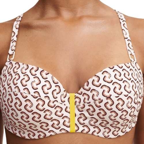 Chantelle Maillots de Bain Authentic print haut de bikini préformé