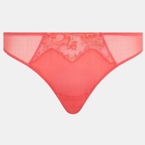 Chantelle Cabaret Sauvage corail slip