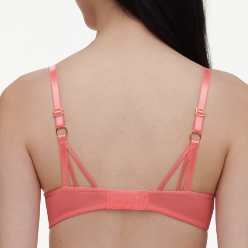 Chantelle Cabaret Sauvage corail soutien-gorge rembourré