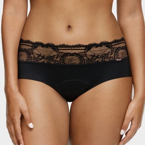 Chantelle Period Panty Essential noir culotte menstruelles