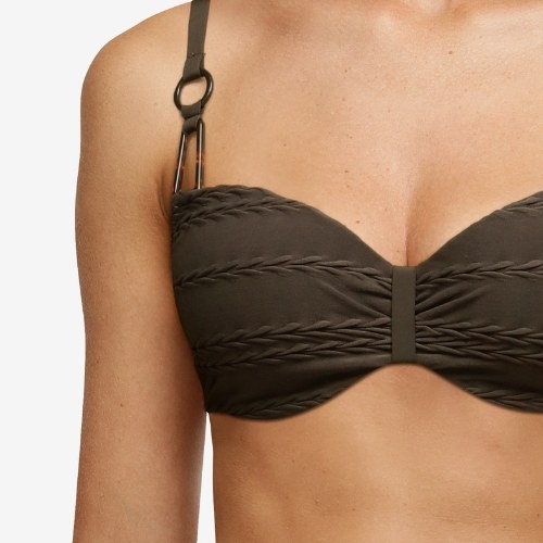 Chantelle Maillots de Bain Vibrant marron haut de bikini préformé