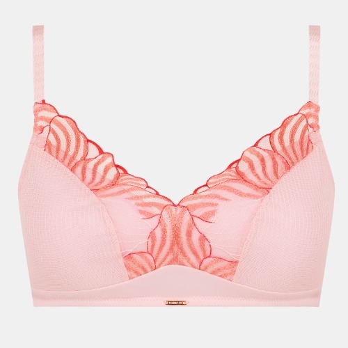 Chantelle Legend rose soutien-gorge sans armatures en dentelle