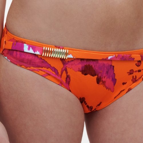 Chantelle Maillots de Bain Icon orange slip de bikini