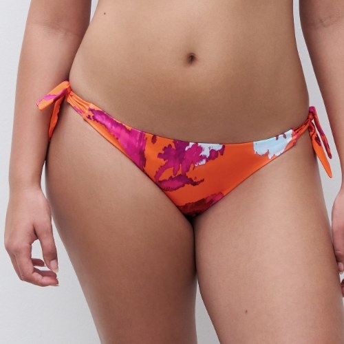 Chantelle Maillots de Bain Icon orange slip de bikini
