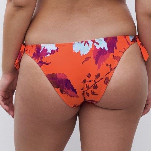 Chantelle Maillots de Bain Icon orange slip de bikini