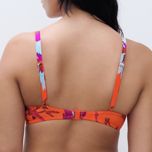 Chantelle Maillots de Bain Icon orange soutien-gorge bikini corbeille