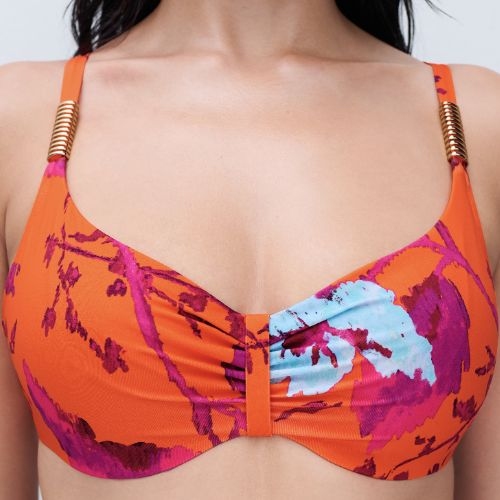 Chantelle Maillots de Bain Icon orange soutien-gorge bikini corbeille