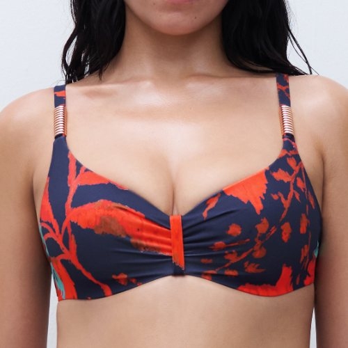 Chantelle Maillots de Bain Icon gris soutien-gorge bikini corbeille