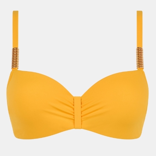 Chantelle Maillots de Bain Icon jaune haut de bikini préformé