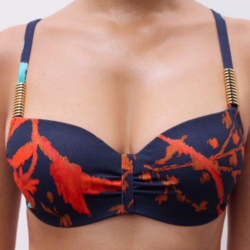 Chantelle Maillots de Bain Icon gris haut de bikini préformé