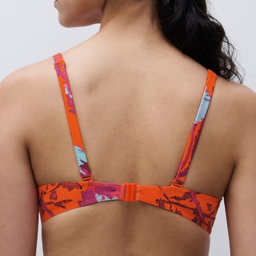 Chantelle Maillots de Bain Icon orange bikinitop push up