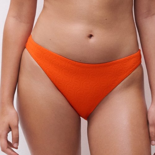 Chantelle Maillots de Bain Hera orange slip de bikini