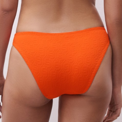 Chantelle Maillots de Bain Hera orange slip de bikini