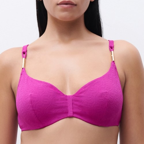 Chantelle Maillots de Bain Hera fuchsia soutien-gorge bikini corbeille