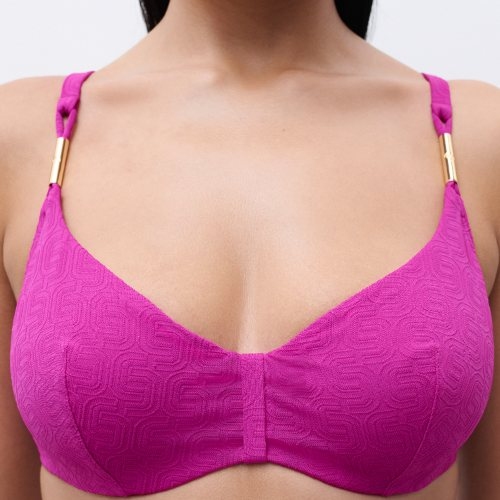 Chantelle Maillots de Bain Hera fuchsia soutien-gorge bikini corbeille