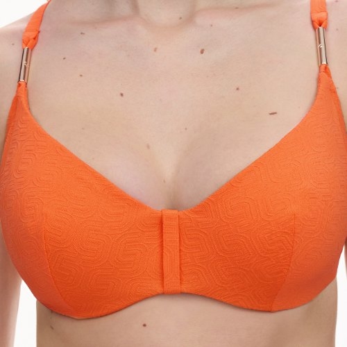 Chantelle Maillots de Bain Hera orange soutien-gorge bikini corbeille