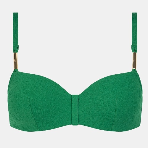 Chantelle Maillots de Bain Hera vert haut de bikini préformé
