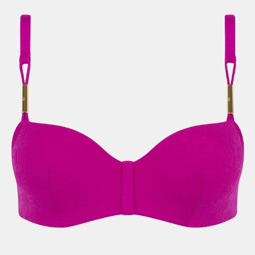 Chantelle Maillots de Bain Hera fuchsia haut de bikini préformé