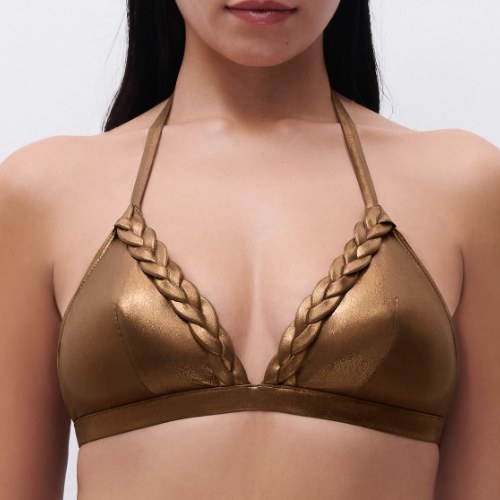 Chantelle Maillots de Bain Shaman bronze soutien-gorge bikini corbeille
