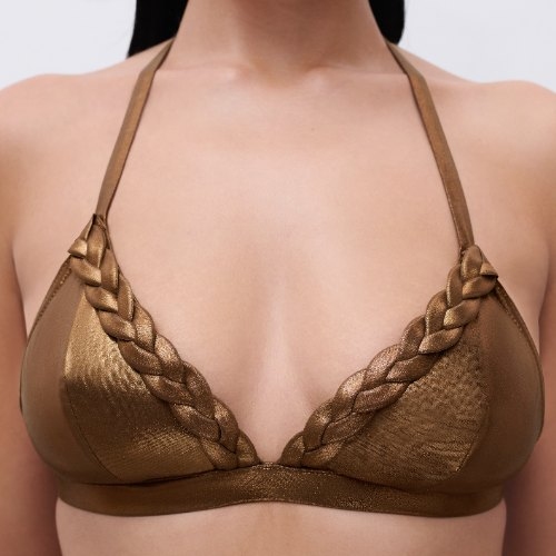 Chantelle Maillots de Bain Shaman bronze soutien-gorge bikini corbeille