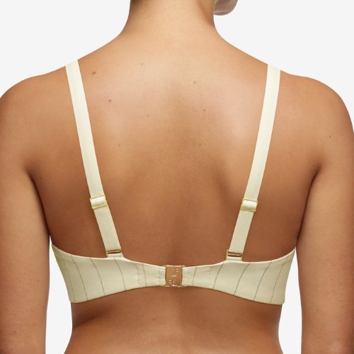 Chantelle Maillots de Bain Black Sun blanc soutien-gorge sans forme