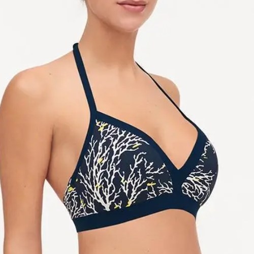 Chantelle Maillots de Bain Atlantis bleu marine haut de bikini préformé