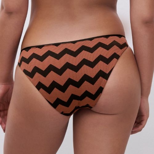 Chantelle Maillots de Bain Totem marron slip de bikini