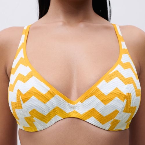 Chantelle Maillots de Bain Totem jaune soutien-gorge bikini corbeille