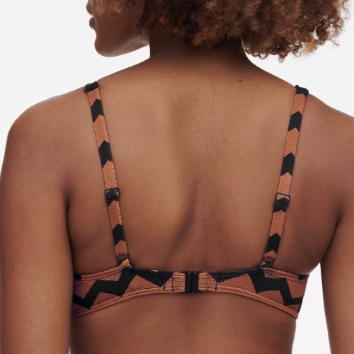 Chantelle Maillots de Bain Totem marron soutien-gorge bikini corbeille