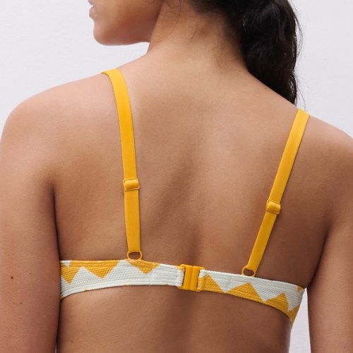 Chantelle Maillots de Bain Totem jaune haut de bikini préformé