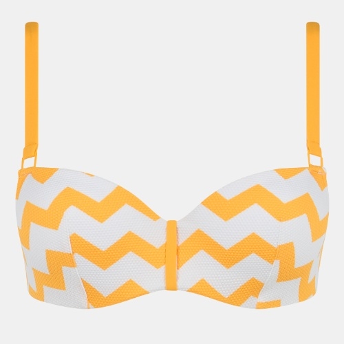 Chantelle Maillots de Bain Totem jaune haut de bikini préformé