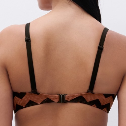 Chantelle Maillots de Bain Totem marron soutien-gorge bikini corbeille