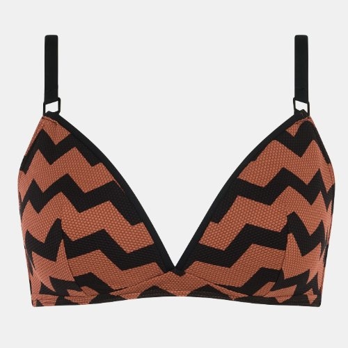 Chantelle Maillots de Bain Totem marron soutien-gorge bikini corbeille