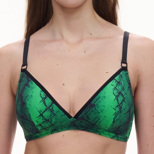 Chantelle Maillots de Bain Totem vert soutien-gorge bikini corbeille