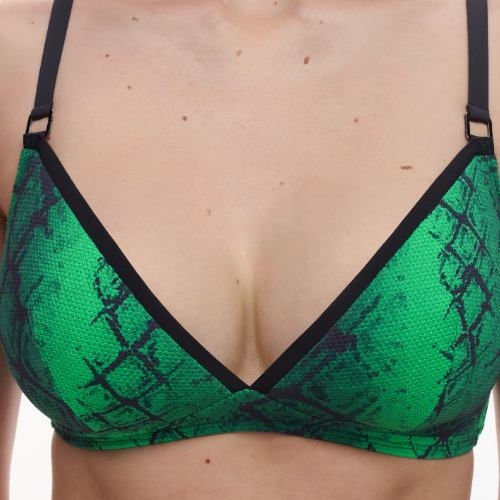 Chantelle Maillots de Bain Totem vert soutien-gorge bikini corbeille