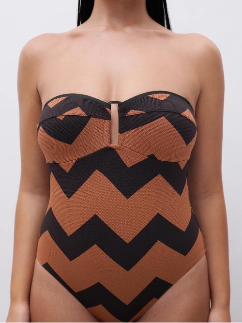 Chantelle Maillots de Bain Totem marron maillot de bain