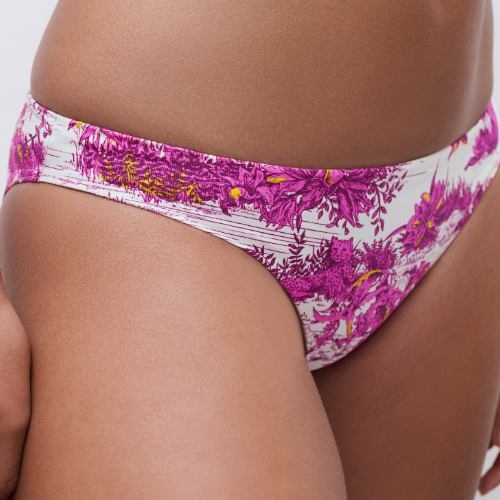Chantelle Maillots de Bain Sauvage blanc slip de bikini