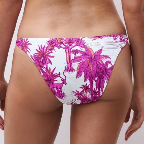 Chantelle Maillots de Bain Sauvage blanc slip de bikini