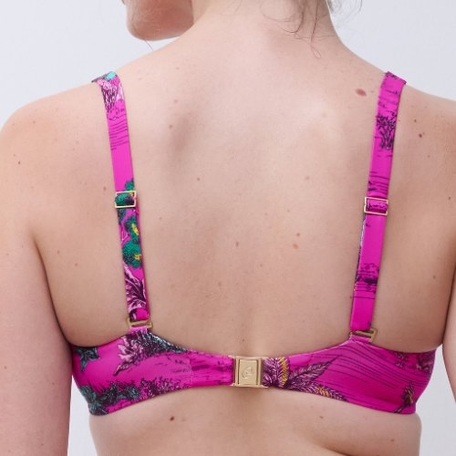 Chantelle Maillots de Bain Sauvage rose soutien-gorge bikini corbeille