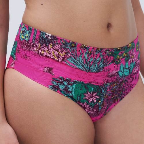 Chantelle Maillots de Bain Sauvage rose slip de bikini
