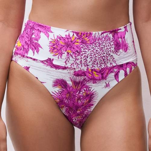 Chantelle Maillots de Bain Sauvage blanc slip de bikini