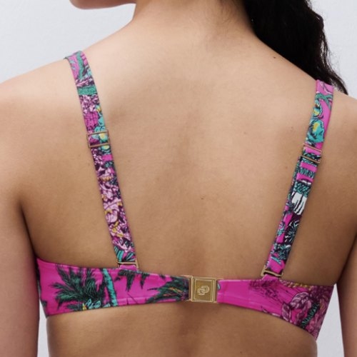 Chantelle Maillots de Bain Sauvage rose soutien-gorge bikini corbeille