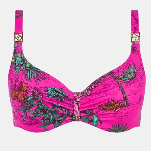 Chantelle Maillots de Bain Sauvage rose soutien-gorge bikini corbeille