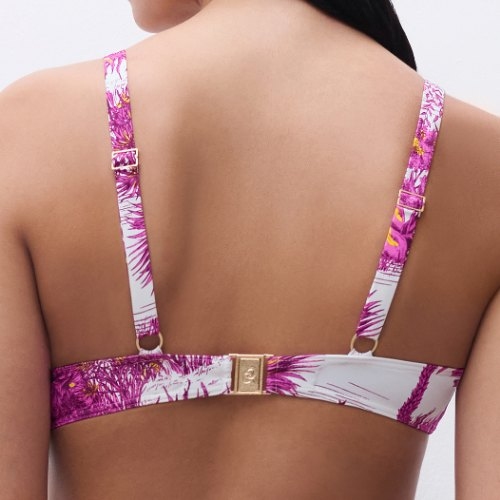 Chantelle Maillots de Bain Sauvage blanc soutien-gorge bikini corbeille