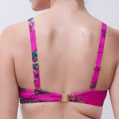 Chantelle Maillots de Bain Sauvage rose soutien-gorge bikini corbeille