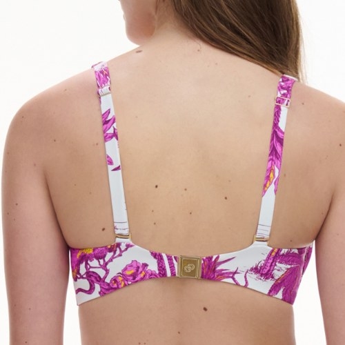 Chantelle Maillots de Bain Sauvage blanc soutien-gorge bikini corbeille